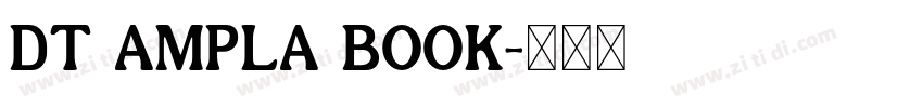 dT Ampla Book字体转换